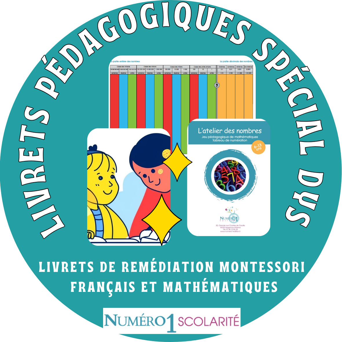livrets pédagogiques montessori