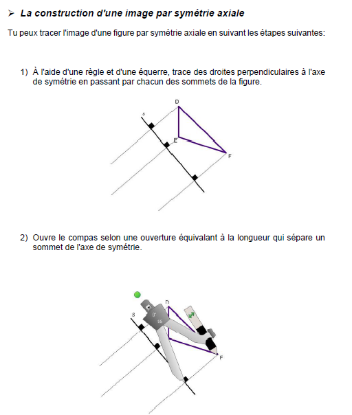 Construire Une Symétrie Axiale Leçon